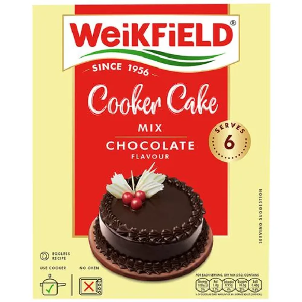 Weikfield Cooker Cake Mix - Chocolate, 150g-1.webp